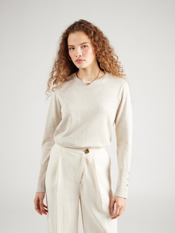 Pull-over 'KATIE' Freequent en beige : devant