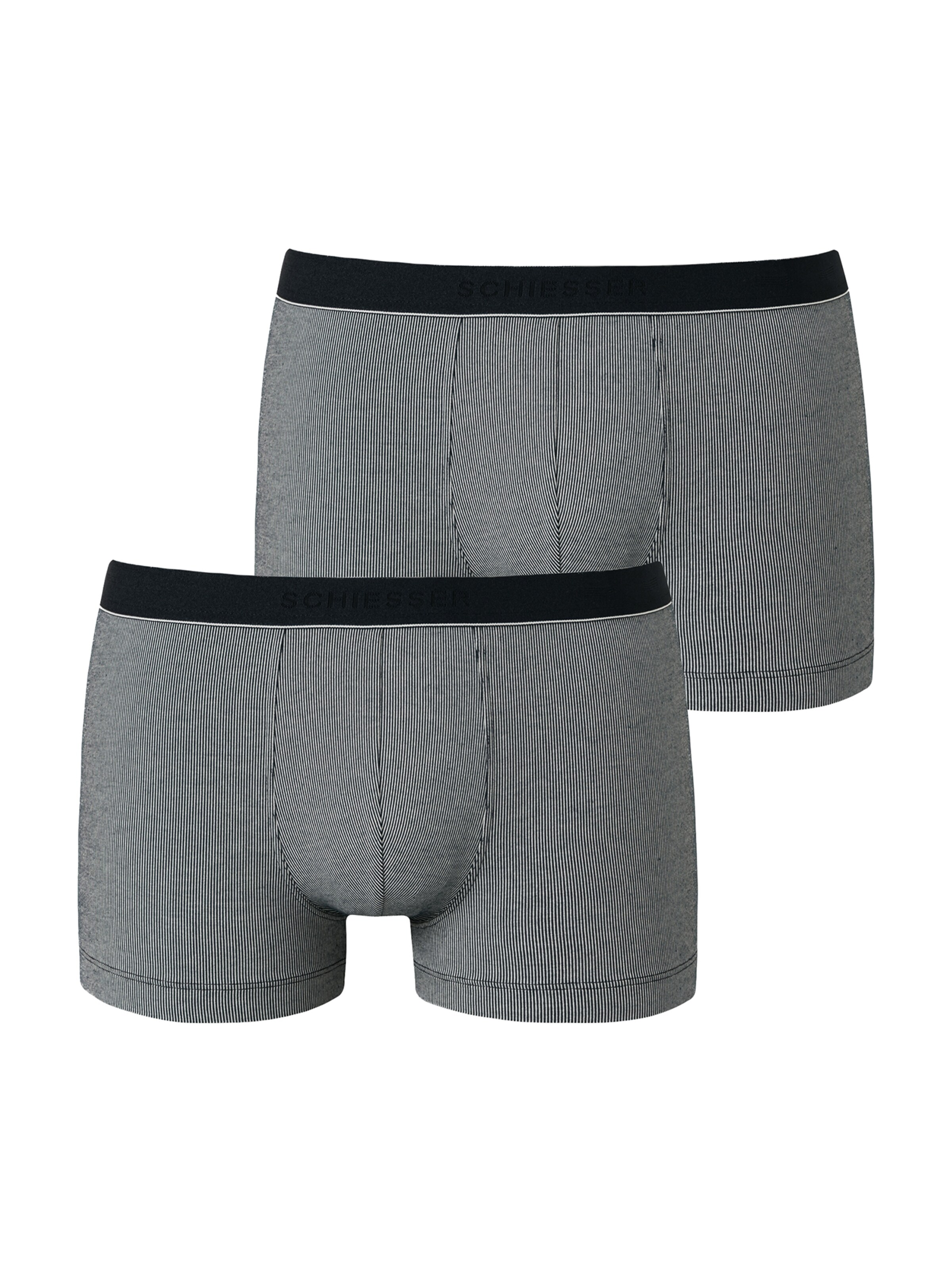 SCHIESSER Boxershorts in Blauw: voorkant