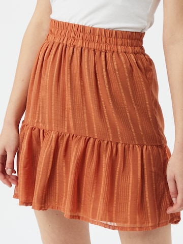 ICHI Skirt in Orange