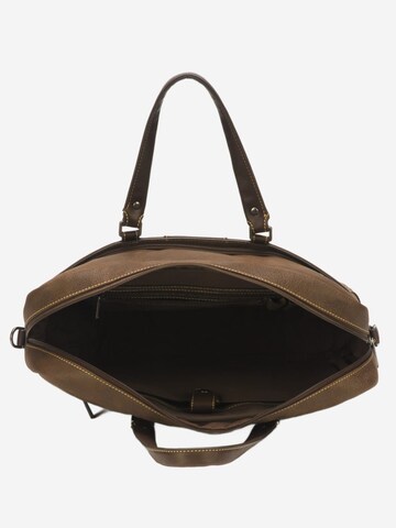 Arthur & Aston - Cartera maletín 'Arthur & Aston Porte Document Homme Chataigne' en marrón