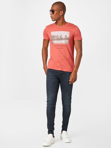 TOM TAILOR DENIM T-Shirt in Rot