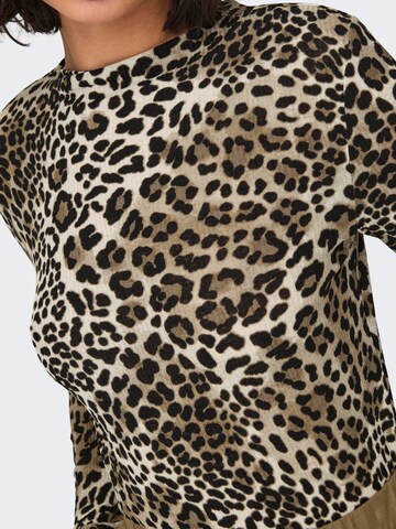 JDY Shirt 'SVAN' in Brown