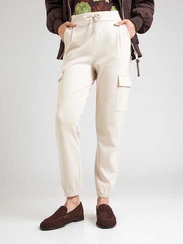 Tapered Pantaloni cu buzunare 'Sa44sha' de la Hailys pe bej: față