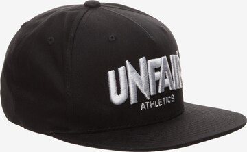 Unfair Athletics Cap 'Classic Label' in Black: front