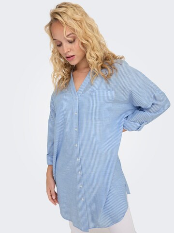 Camicia da donna 'APELDOORN' di ONLY in blu: frontale