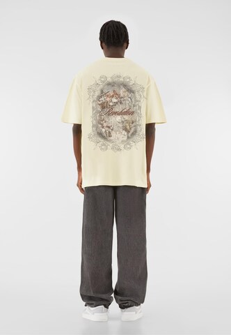 MJ Gonzales T-Shirt 'Art is Revolution' in Gelb