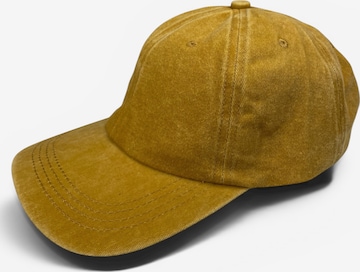 Kumixi Cap 'Vintage' in Braun: Vorderseite