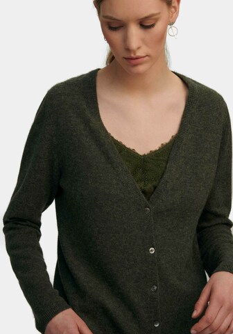 include Knit Cardigan in Green