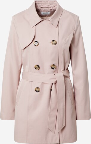 Manteau mi-saison 'Valerie' ONLY en rose : devant