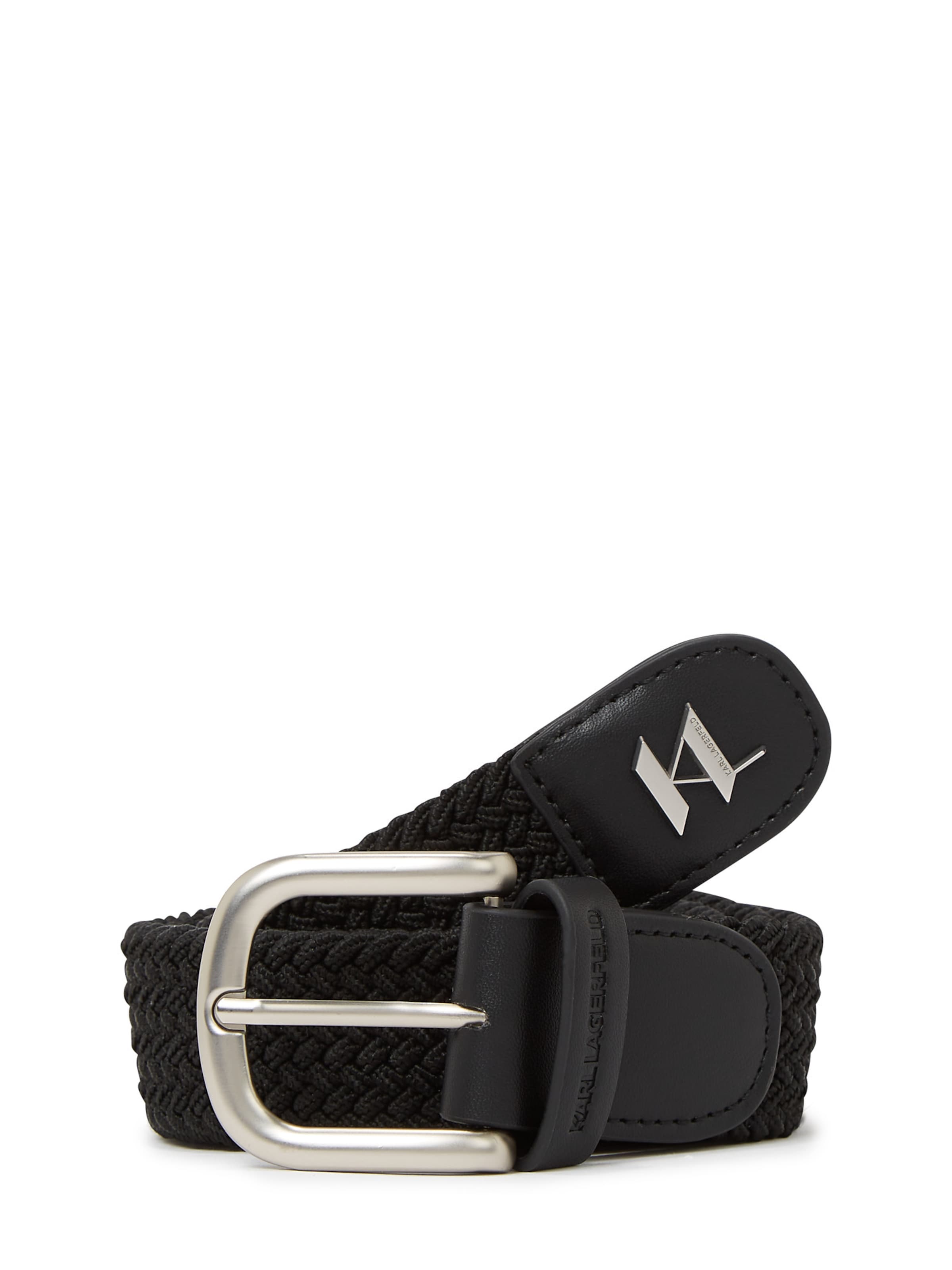Karl LagerfeldRemen - crna boja: prednji dio