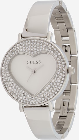 Montre à affichage analogique 'HARTLY' GUESS en argent : devant