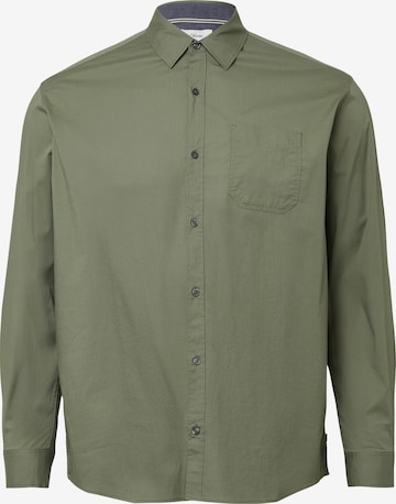 Chemise s.Oliver en vert : devant