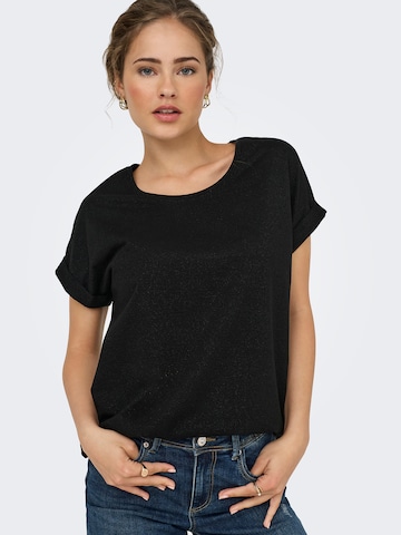 ONLY T-shirt 'ONLMOSTER' i svart: framsida