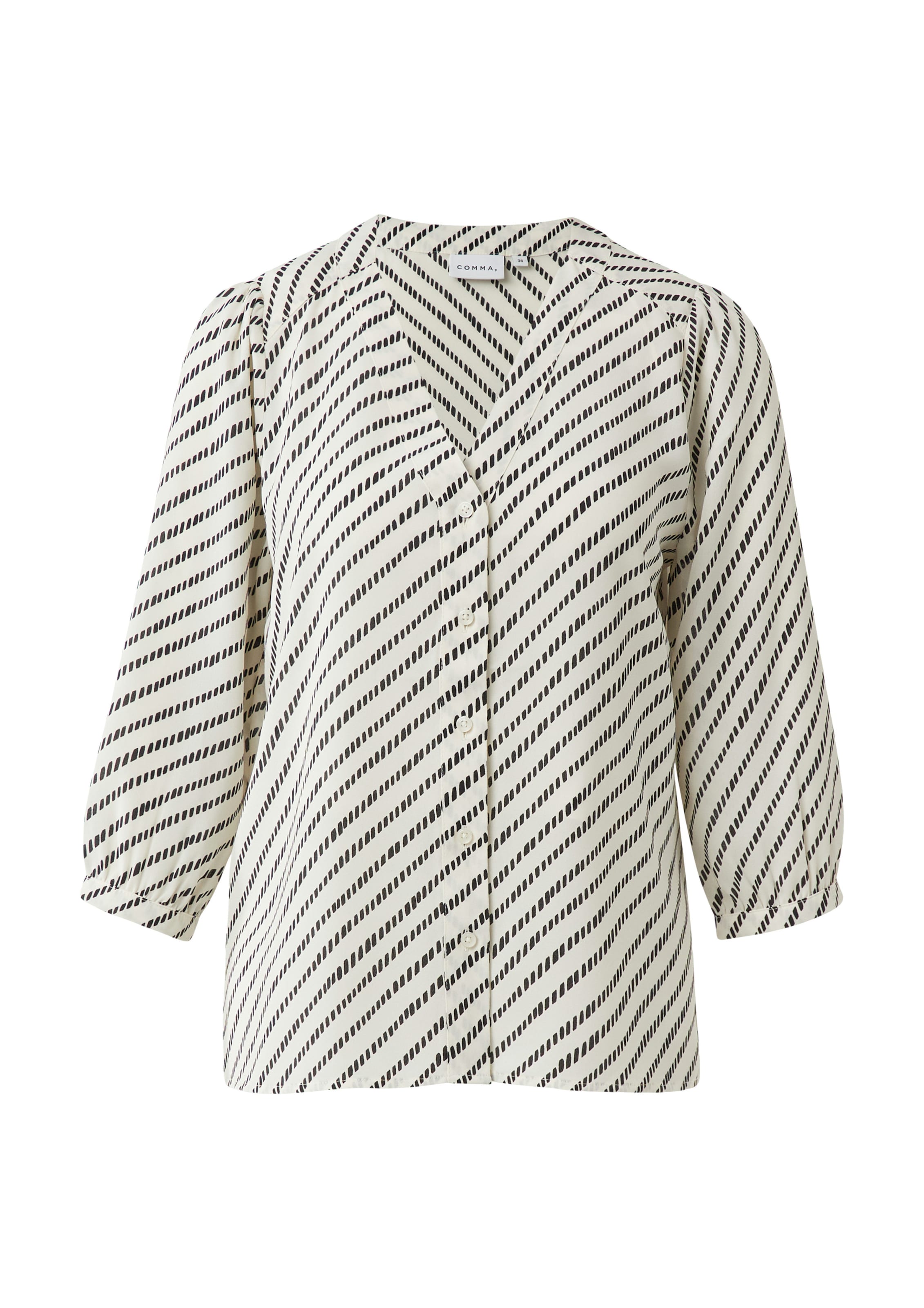 COMMA Bluse in Weiß: Vorderseite