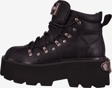 Bottines à lacets BUFFALO en noir : devant