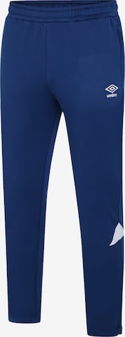 UMBRO Regular Workout Pants in Blue: front