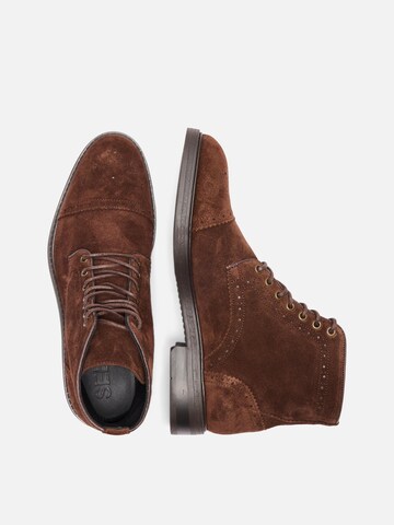 SELECTED HOMME Lace-Up Boots 'BLAKE' in Brown