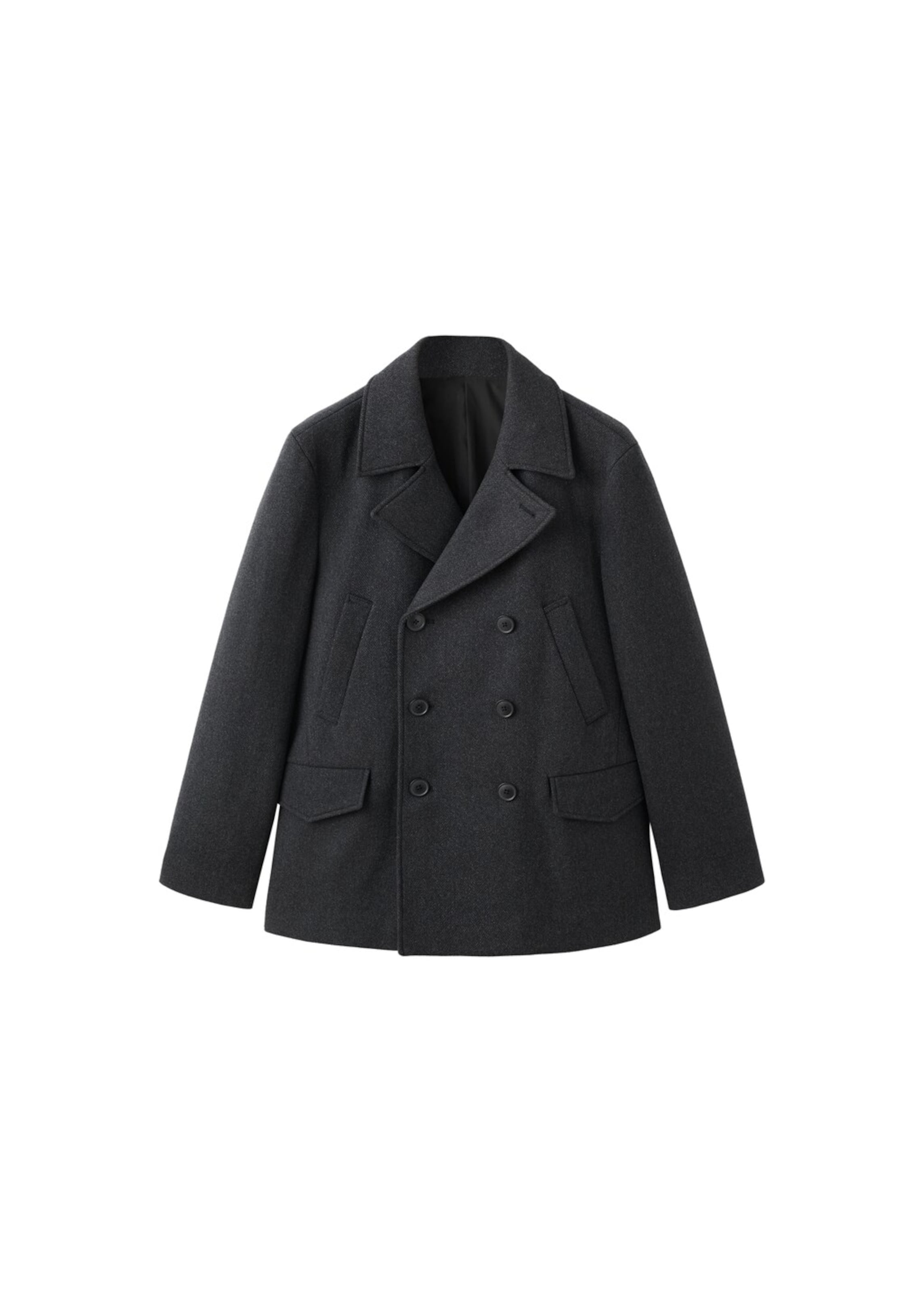 MANGO MAN Mantel  'Steve' in Grau: Vorderseite