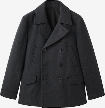 MANGO MAN Between-Seasons Coat 'Steve' in Grey: front