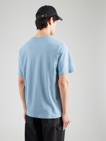 JACK & JONES T-Shirt 'JWHVESTERBRO' in Blau