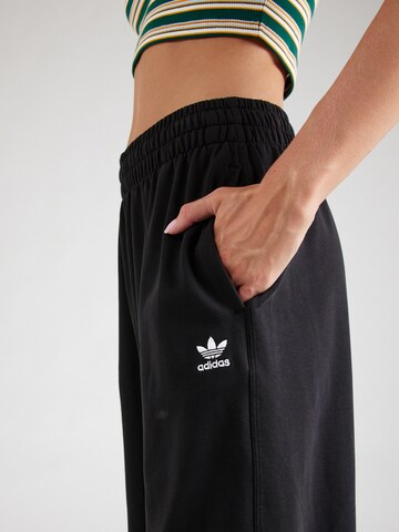 ADIDAS ORIGINALS Loose fit Pants 'Ess Byfr' in Black