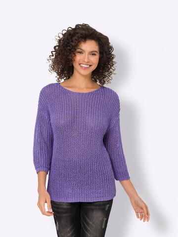 heine Sweater in Purple: front