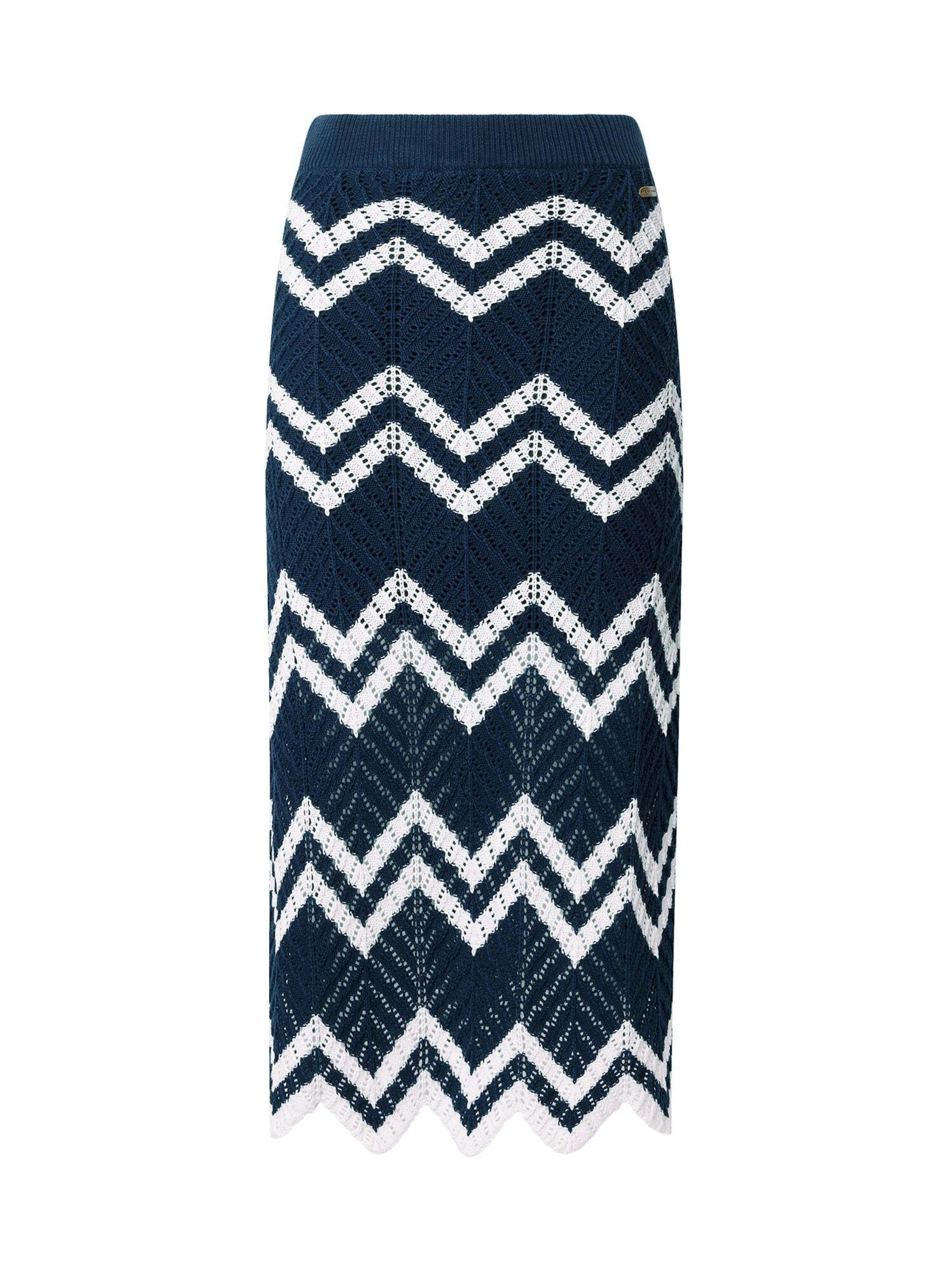 Gonna 'Ollie' di Pepe Jeans in blu: frontale