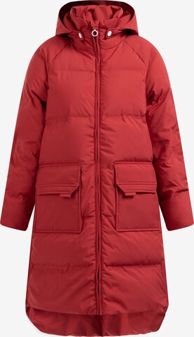 DreiMaster Maritim Winter coat in Red: front