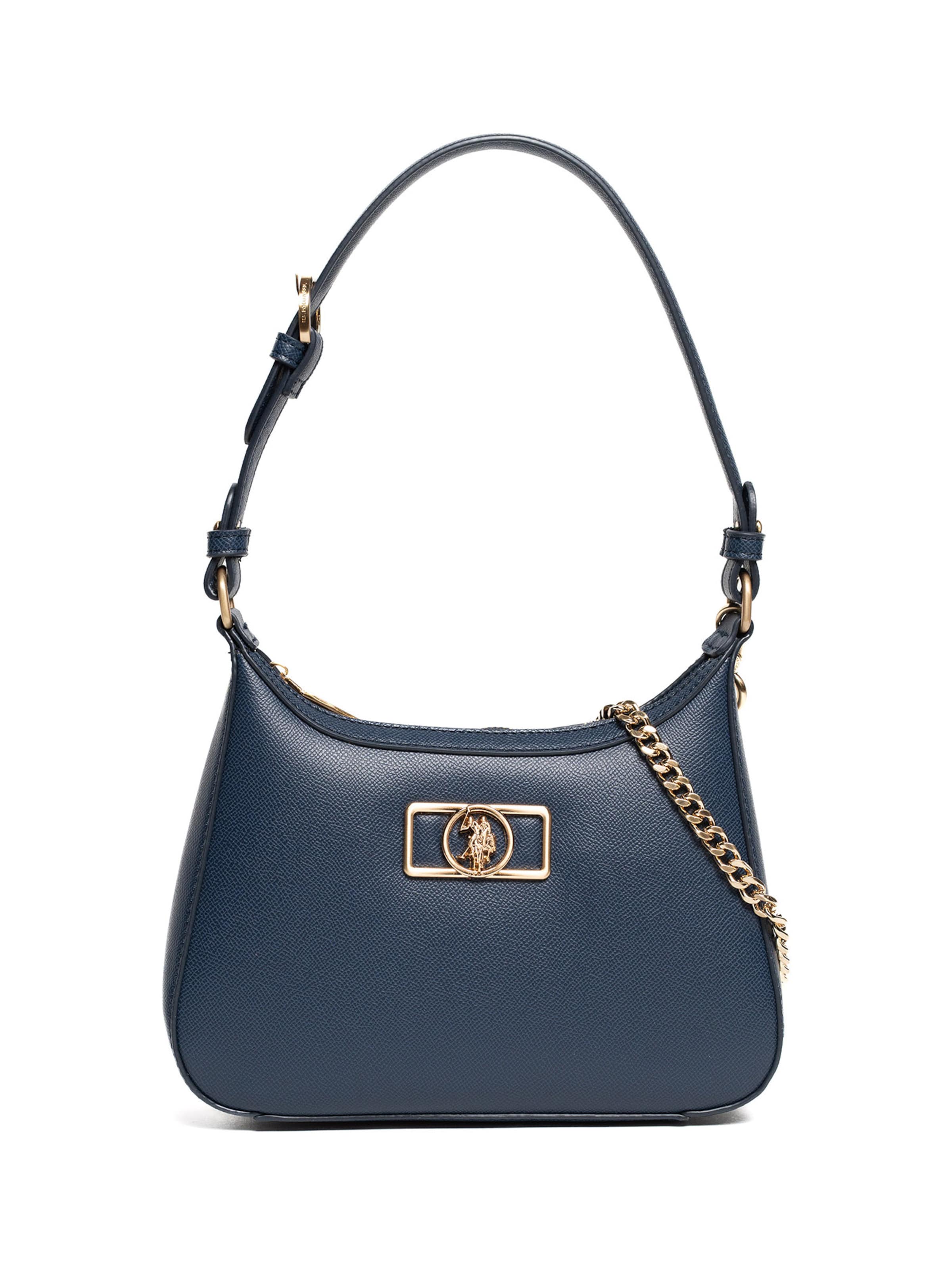 Borsa a mano di U.S. POLO ASSN. in blu: frontale