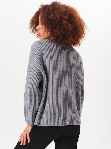 GINI LONDON Stricktop 'Gini Knit' in Grau