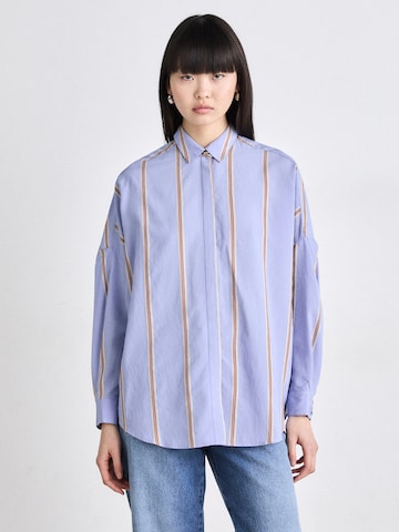 sessun Bluse 'CELONA' in Lila: Vorderseite