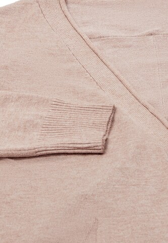 usha BLUE LABEL Knit cardigan in Beige