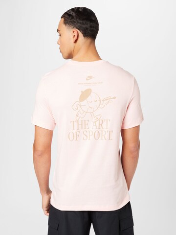 T-Shirt Nike Sportswear en rose