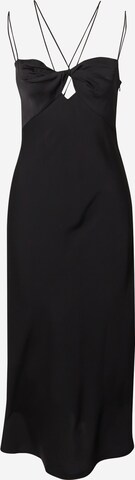 Rochie de la Calvin Klein pe negru: față