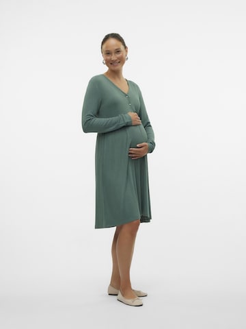 Robe MAMALICIOUS en vert