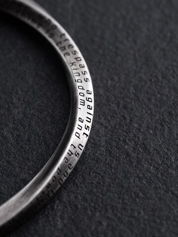 REYTEL Armband 'THE LORD'S PRAYER - OUR FATHER'‌‌‌ in Silber