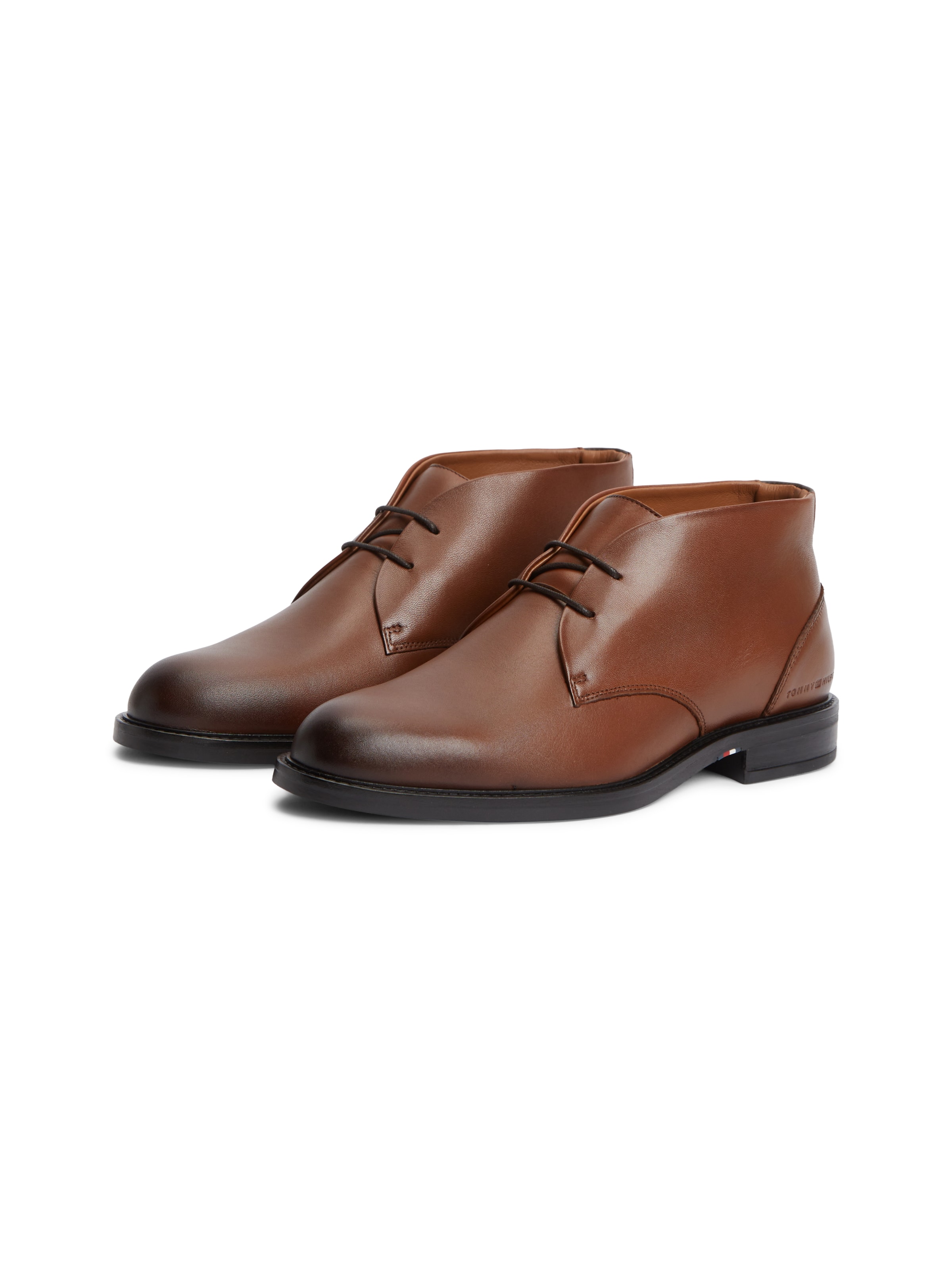 TOMMY HILFIGER Chukka Boots 'CORPORATE' in Braun