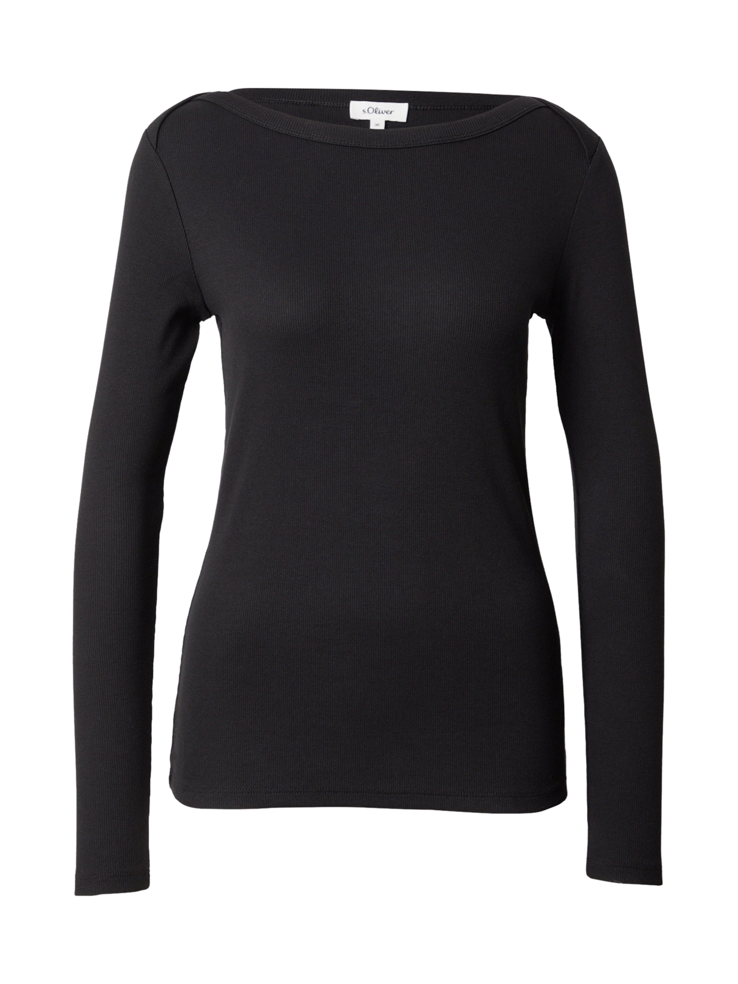 s.Oliver Tričko – černá: přední strana