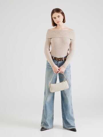 ONLY Sweater 'ONLKATIA' in Brown