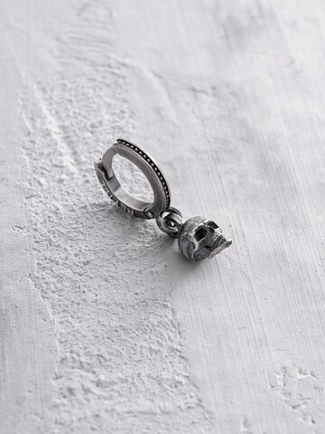 REYTEL Ohrring 'SCHEDEL' in Silber