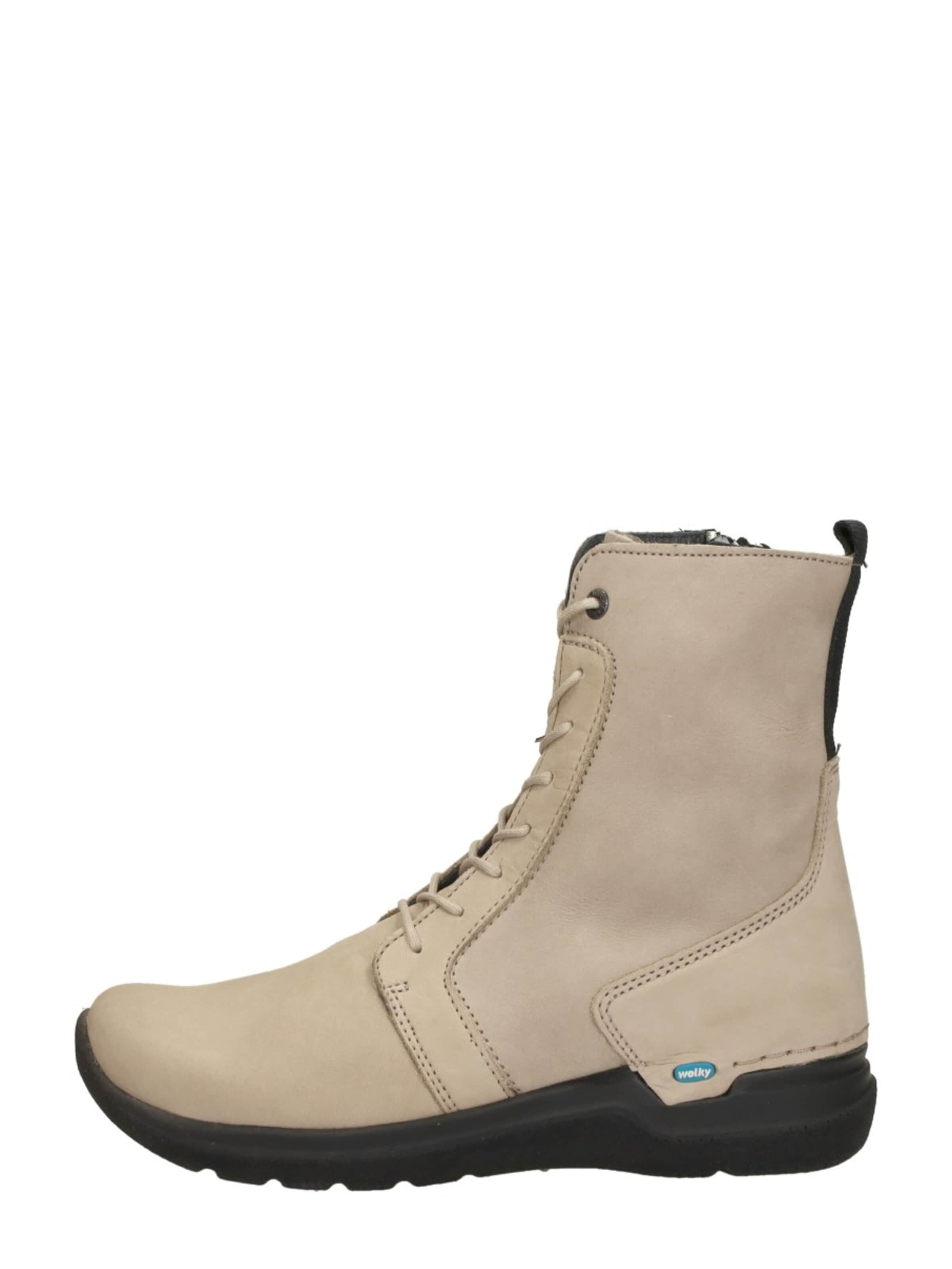 Wolky Schnürstiefelette 'Viper'‌ in Beige: Vorderseite