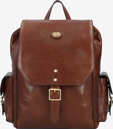 The Bridge Rucksack 'Story Uomo' in Braun: predná strana