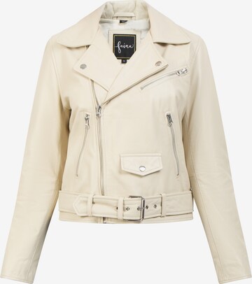 faina Between-season jacket in White: front