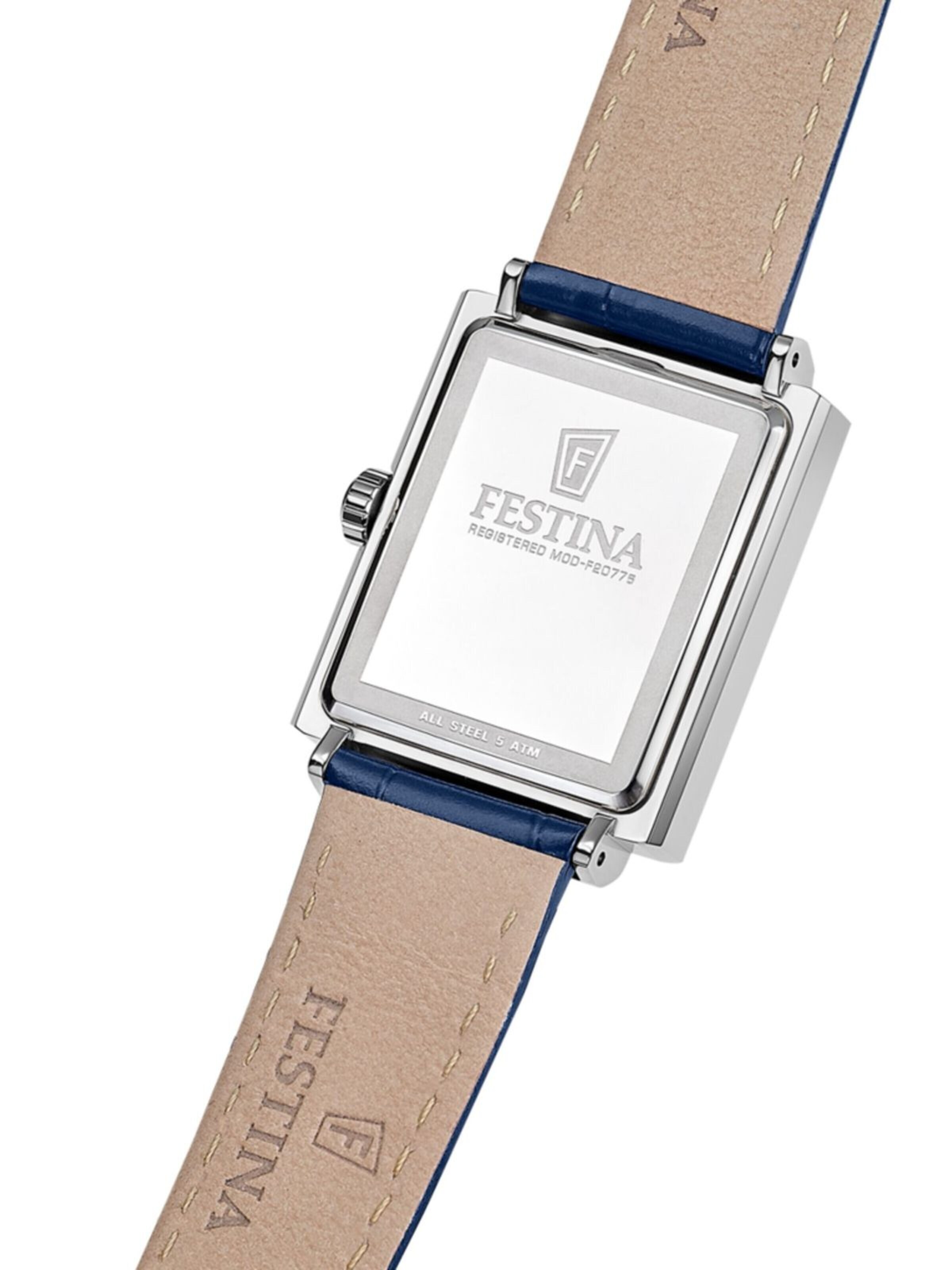 Montre à affichage analogique 'Watch On The Square' FESTINA en bleu