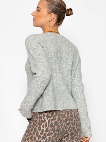SASSYCLASSY Strickjacke‌‌‌‌‌‌‌‌ in Grau