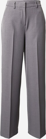 Regular Pantalon à plis 'HELENE' ONLY en gris : devant