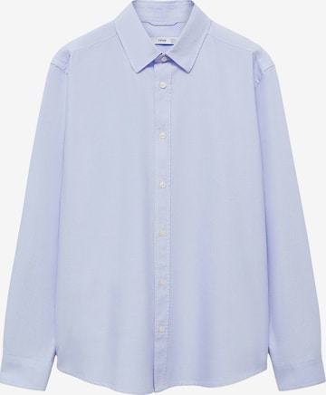 MANGO MAN Paita värissä sininen: etupuoli