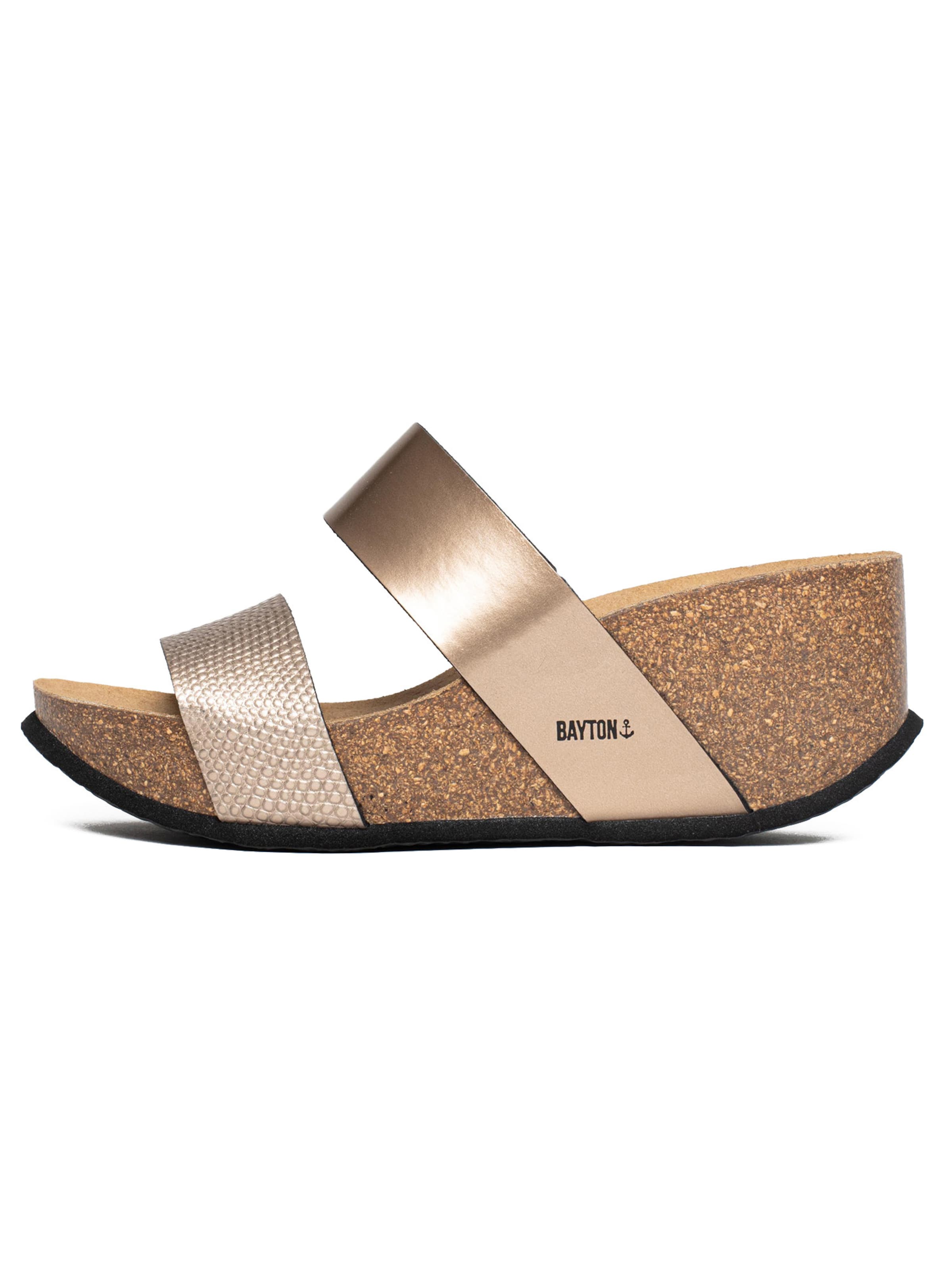 Bayton Pantofle 'Philomene' – hnědá: přední strana