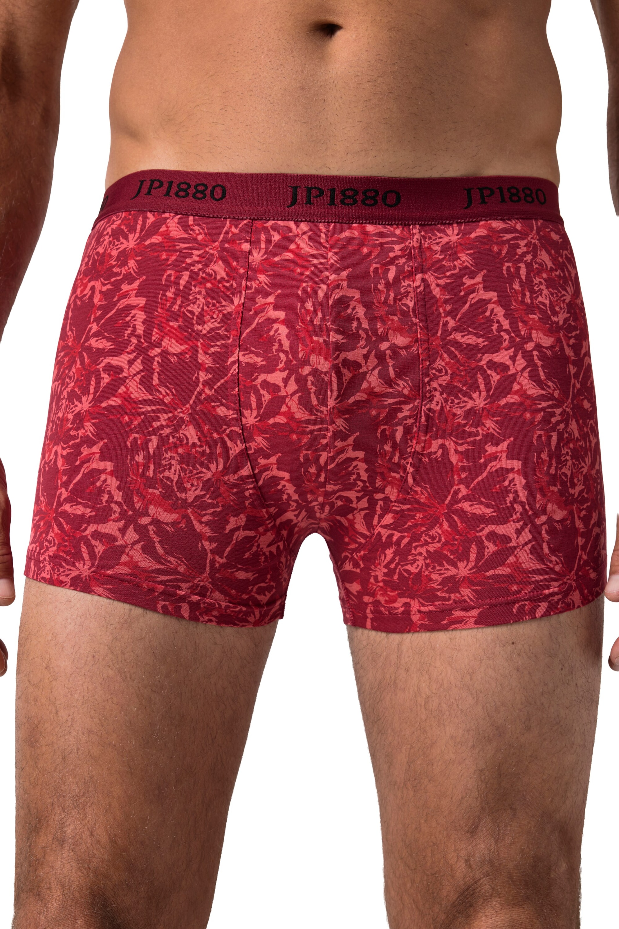 JP1880 Boxershorts in Rood: voorkant