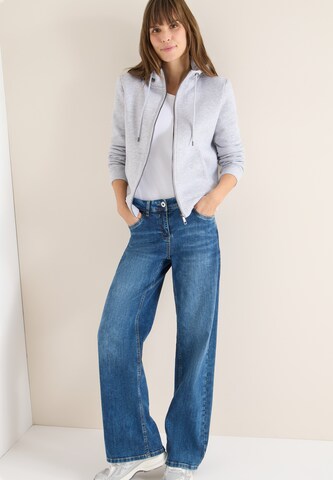 CECIL Zip-Up Hoodie in Grey